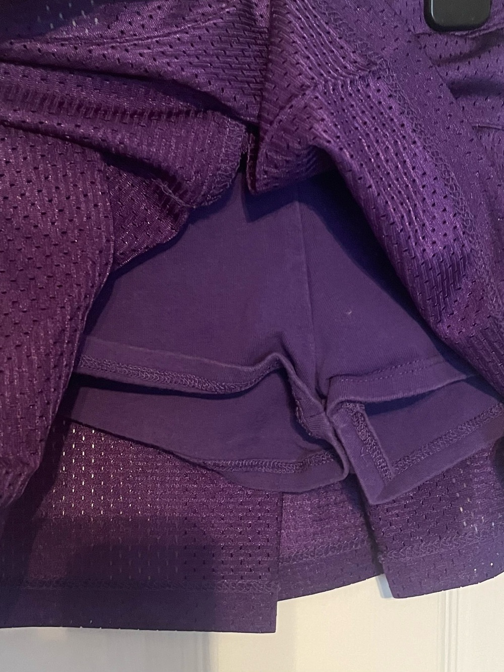 Nike Girls Dri-FIT Tennis Skort – Size 4T Purple - Picture 3 of 4